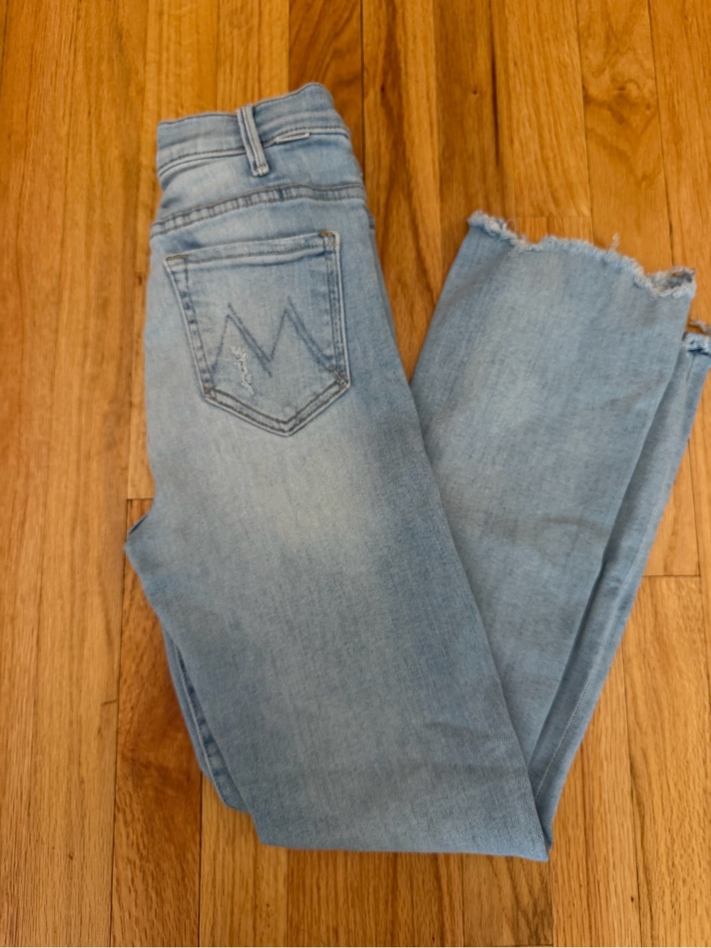 Light Blue Women's Denim Jeans - Classic Straight Leg